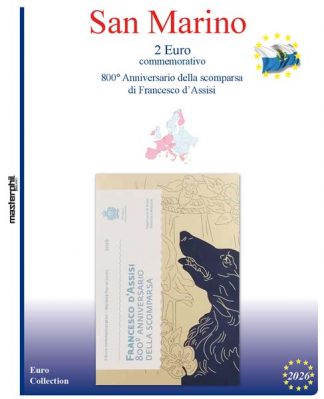 Novità Foglio per 2 euro San Marino 2026 - San Francesco di Assisi