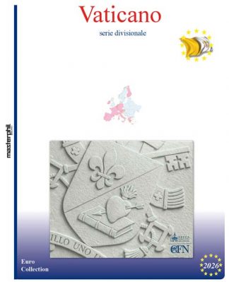 Novità Foglio per Divisionale Vaticano 8 valori 2026 (Masterphil)