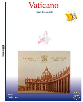 Novità Foglio per Divisionale Vaticano 8 valori 2025 (Masterphil) (Copia)