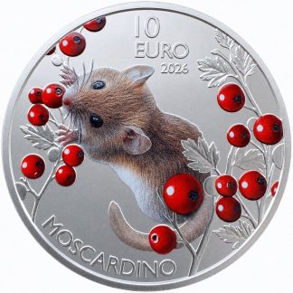 Ultimo arrivo!! 2026 San Marino 10 Euro "Moscardino" Fauna di San Marino